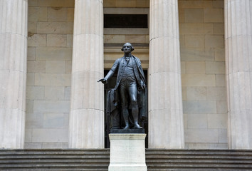NYC Pomnik Jerzego Waszyngtona "Statue of George Washington".
