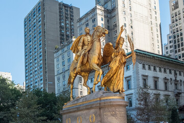 NYC Pomnik Shermana "General William Tecumseh Sherman Monument"